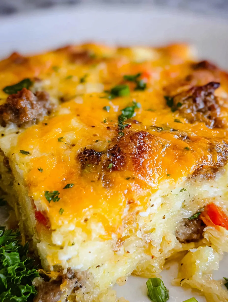 Breakfast Sausage Casserole