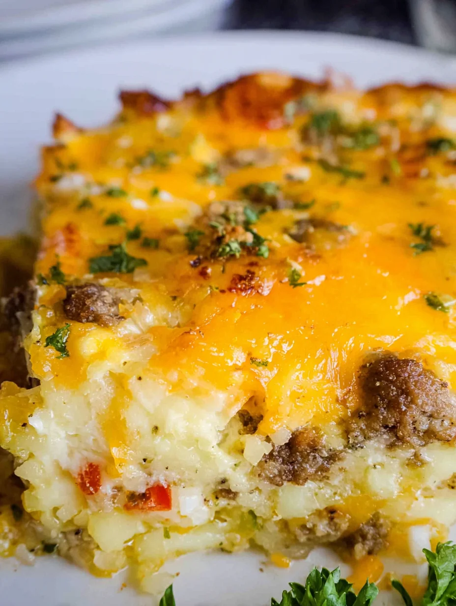 Breakfast Sausage Casserole