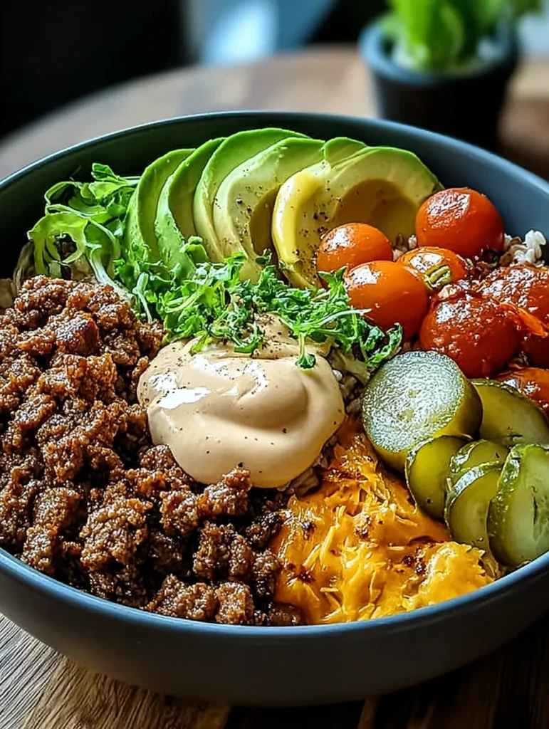 Burger Bowls