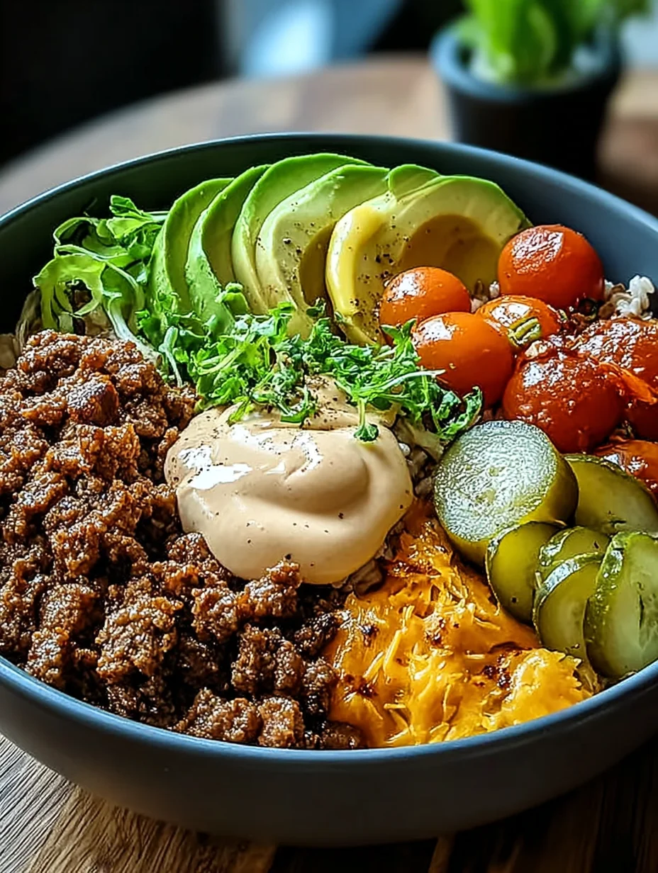 Burger Bowls