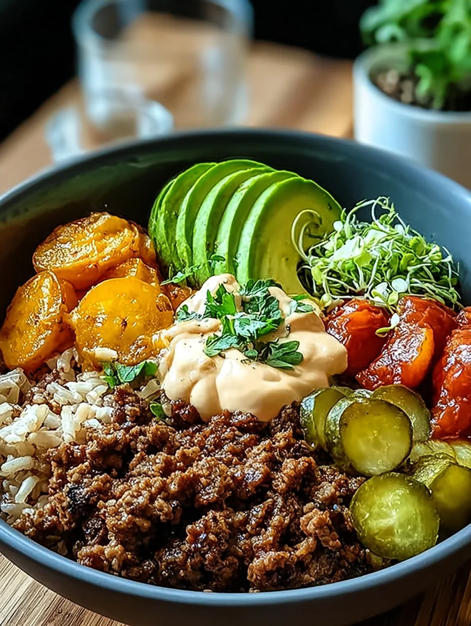 Burger Bowls
