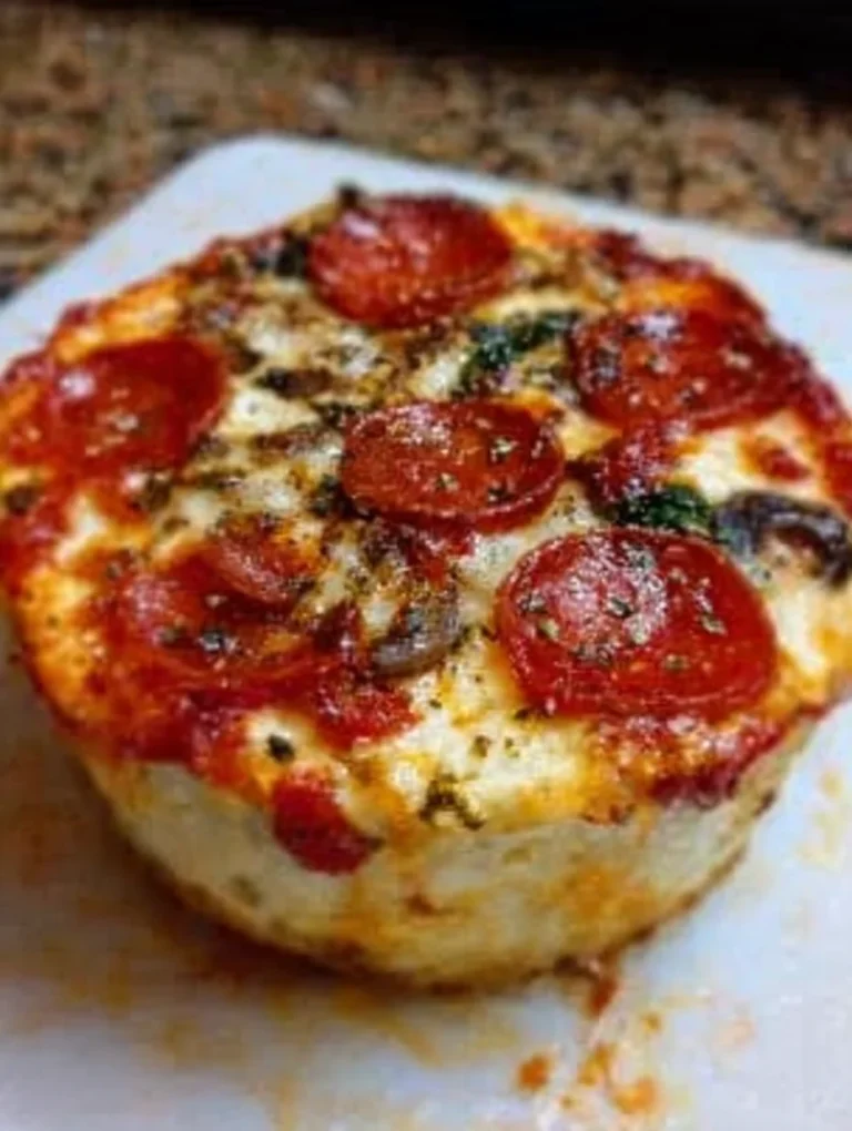 Cottage Cheese Pizza Bowl