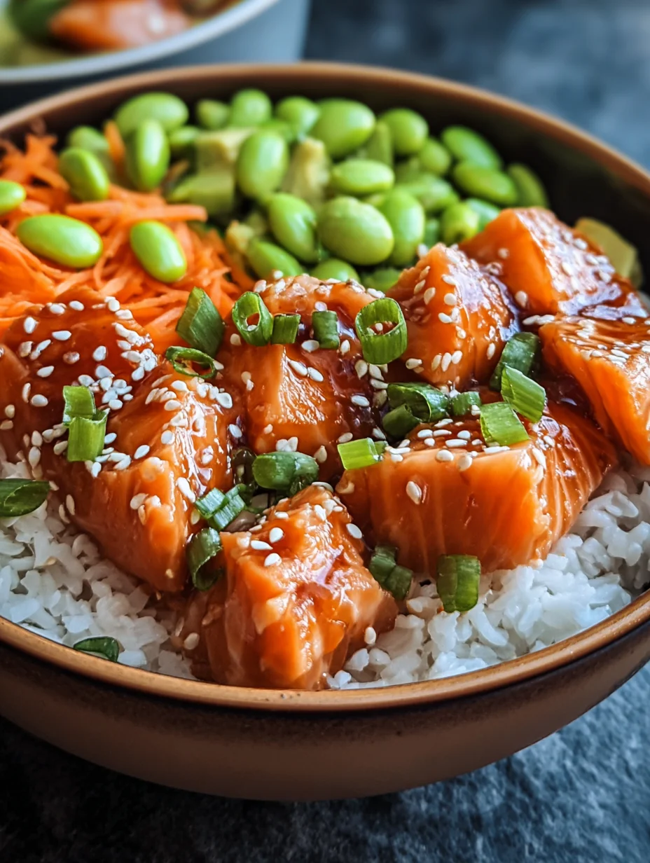 Crispy Salmon and Rice Bowl