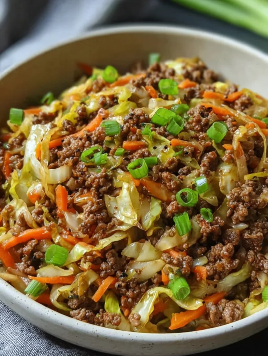 Egg Roll in a Bowl