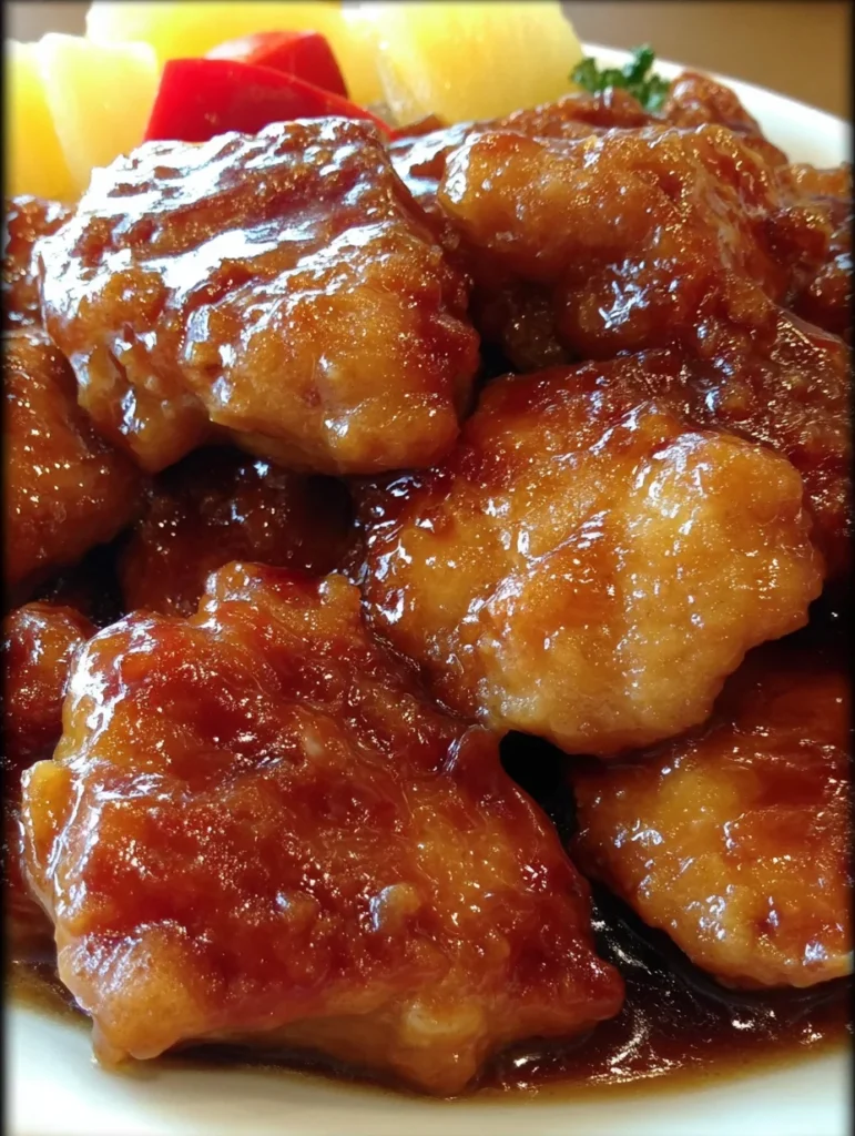 Sweet Hawaiian Crock Pot Chicken