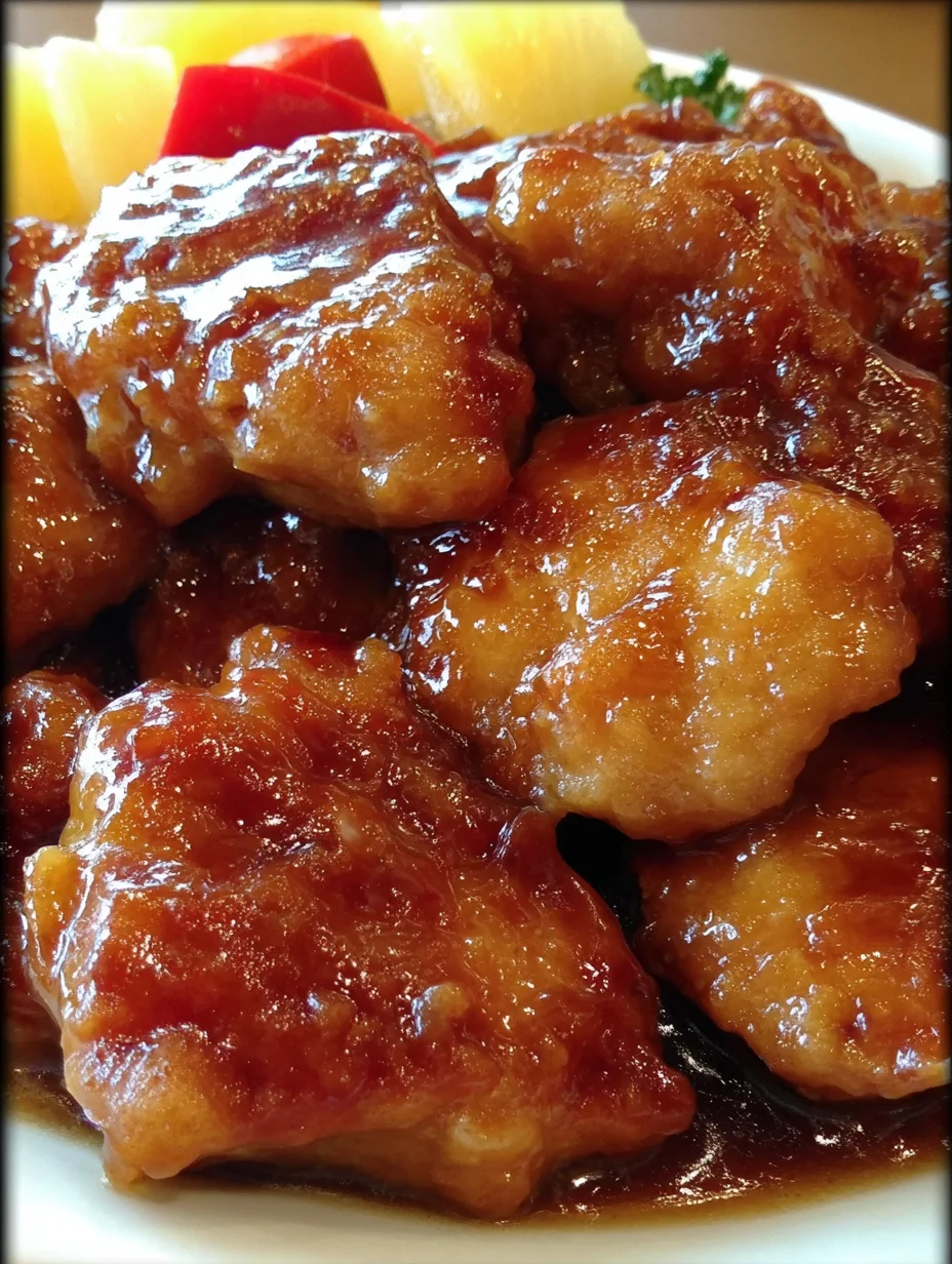 Sweet Hawaiian Crock Pot Chicken
