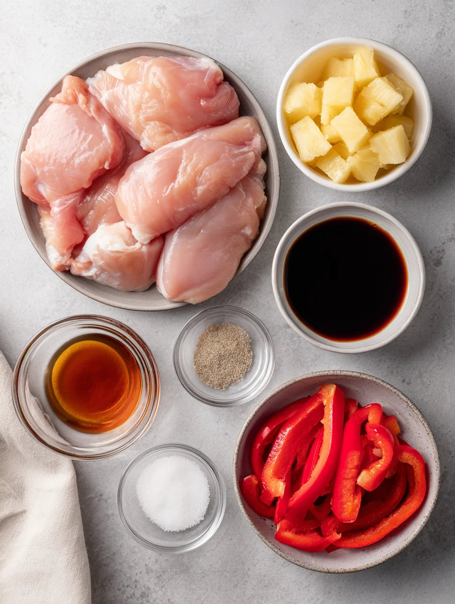 Sweet Hawaiian Crock Pot Chicken