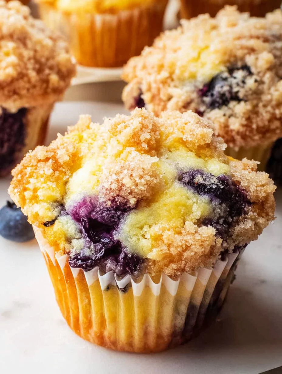 Ultimate Moist & Flavourful Blueberry Muffins