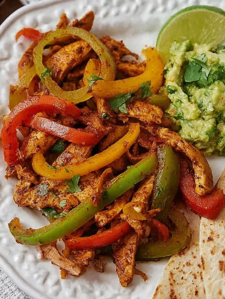 Air Fryer Chicken Fajitas