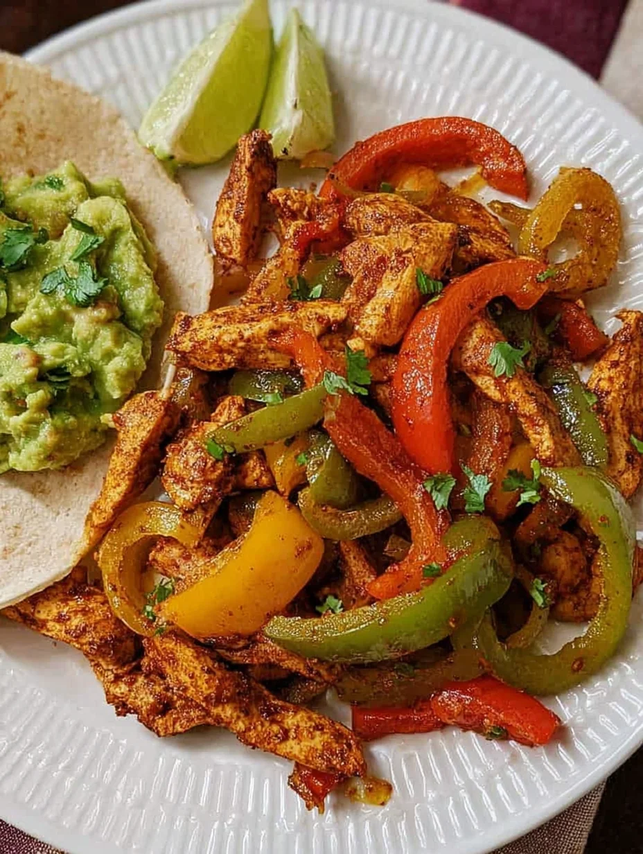 Air Fryer Chicken Fajitas
