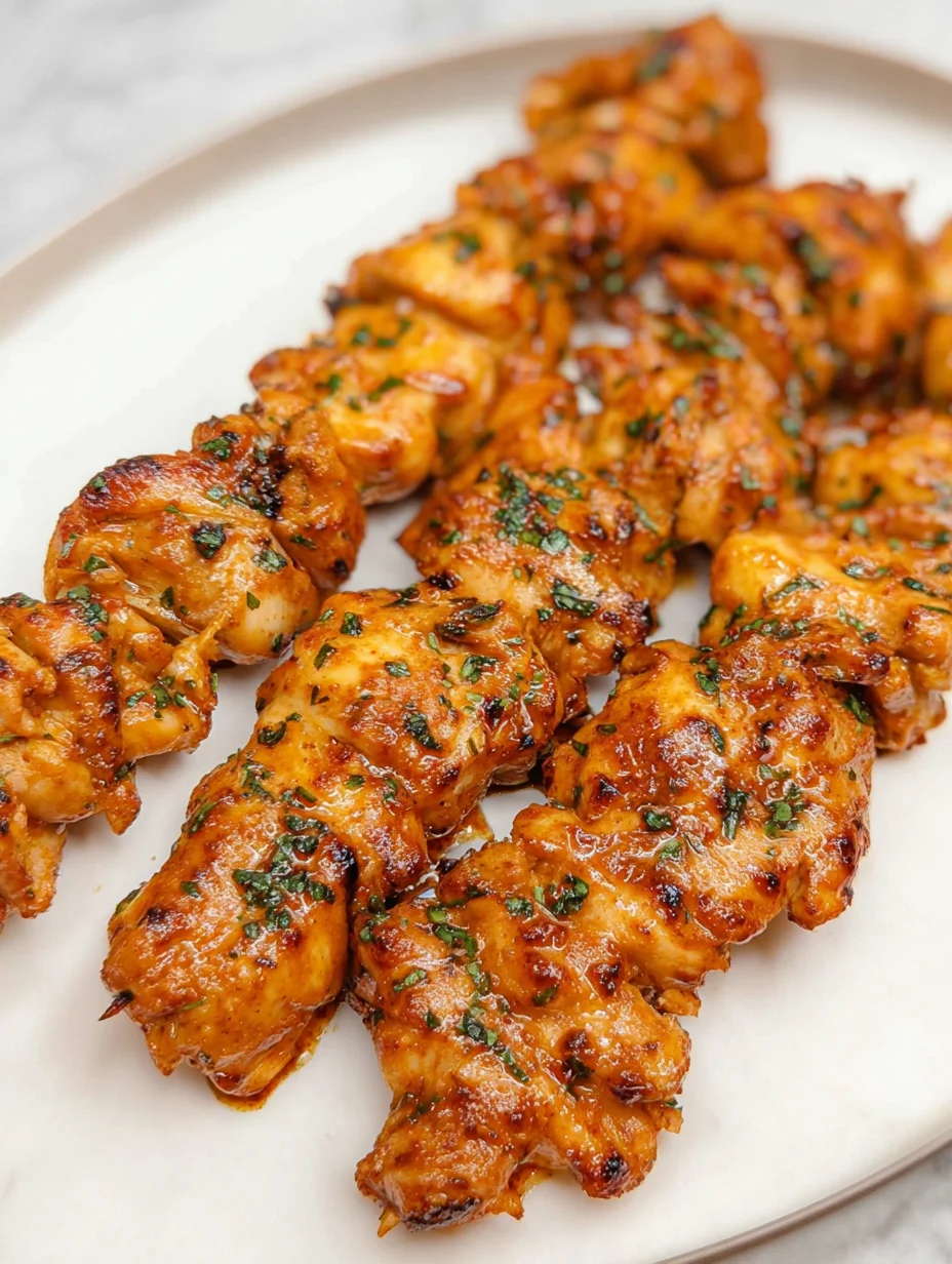 Air Fryer Chicken Skewers