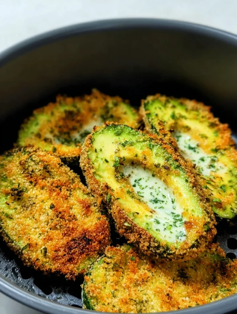 Air Fryer Fried Avocado