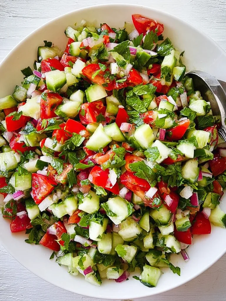 Arabic Chopped Salad