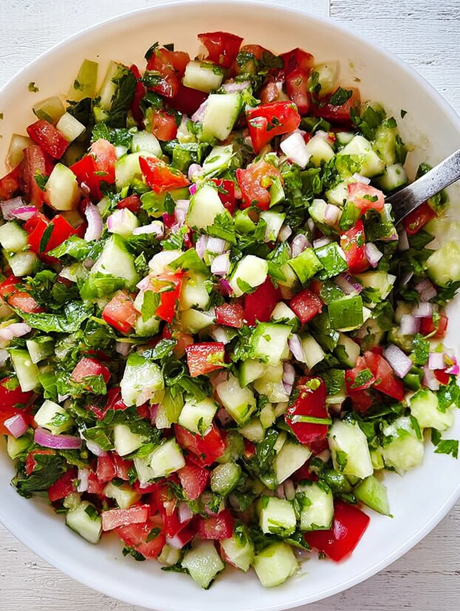 Arabic Chopped Salad