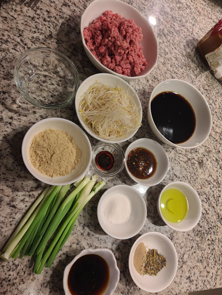 Asian Ground Beef Noodles