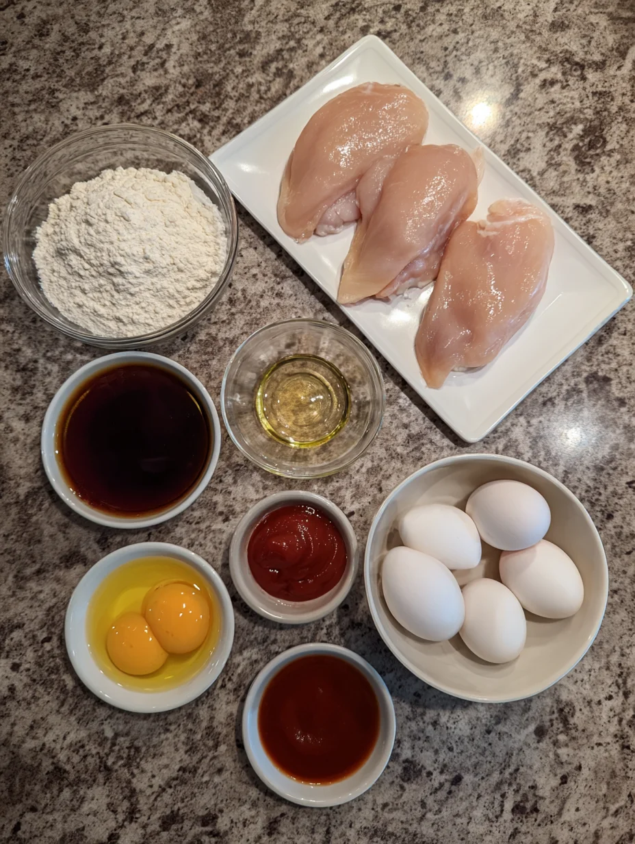 Baked Honey Sesame Chicken
