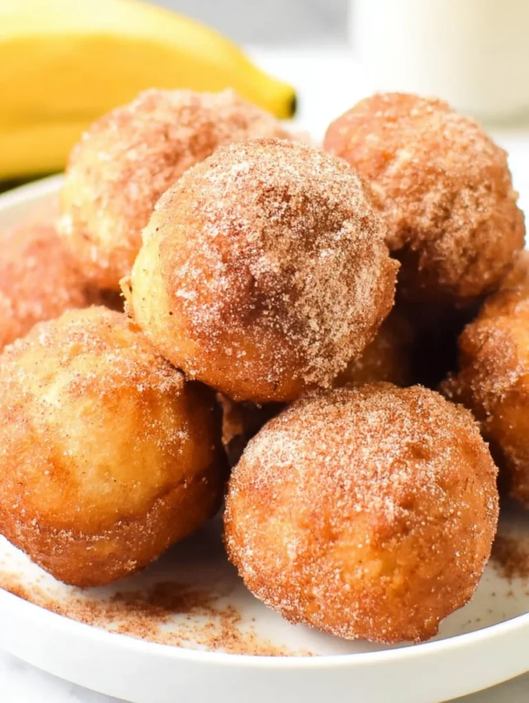 Banana Donut Holes