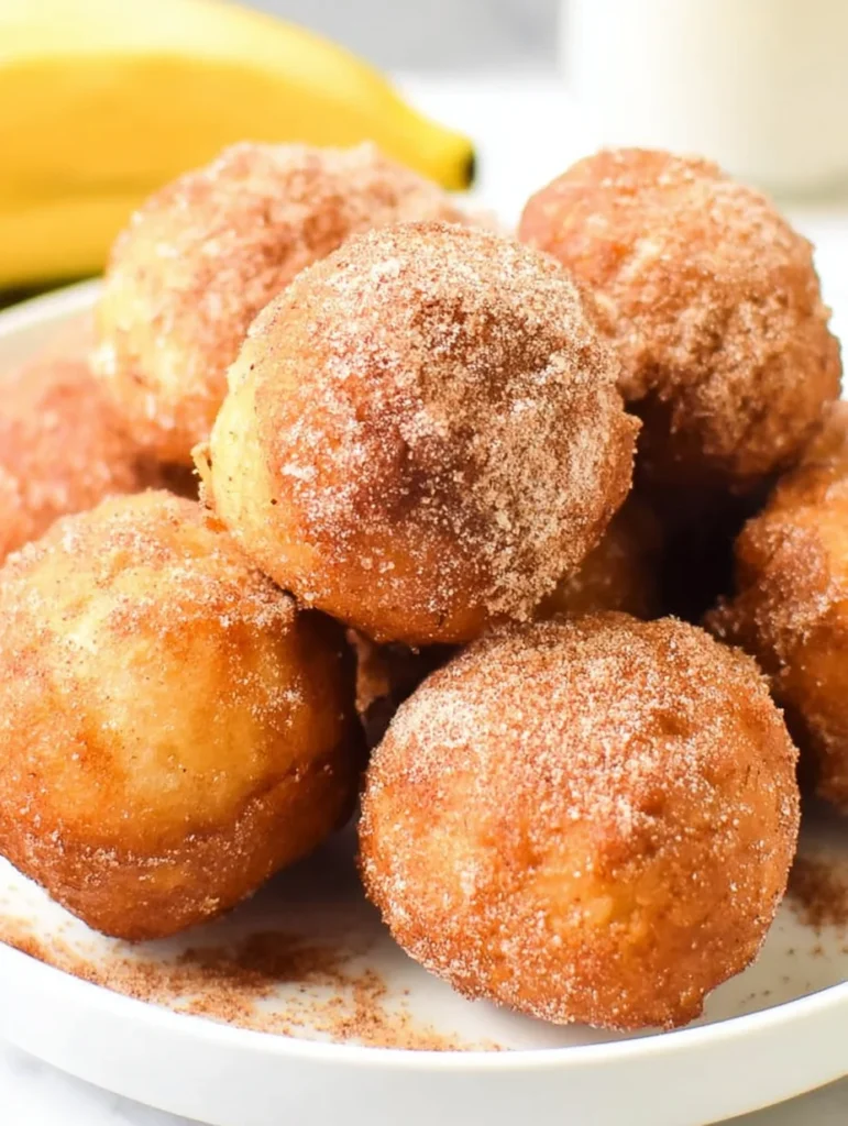 Banana Donut Holes