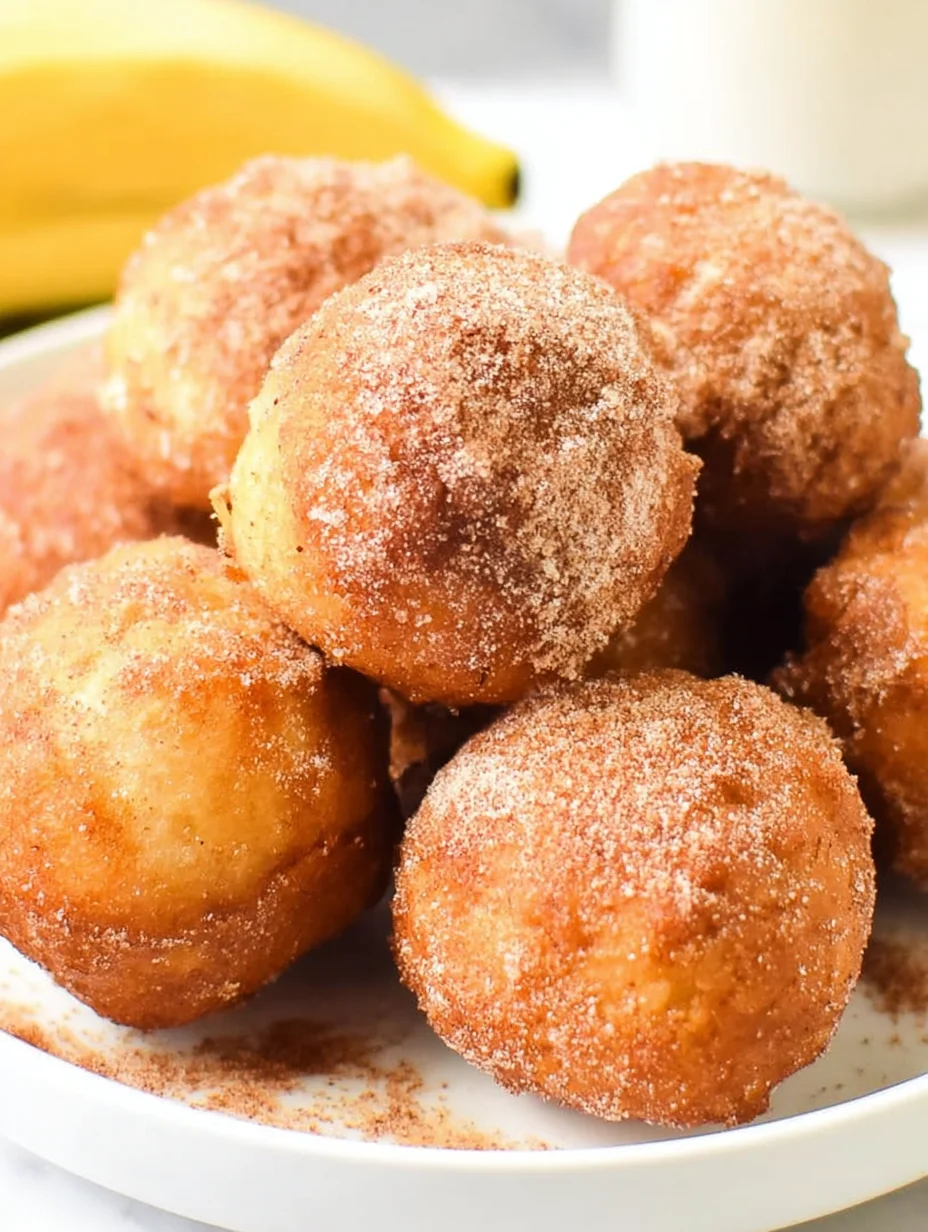 Banana Donut Holes