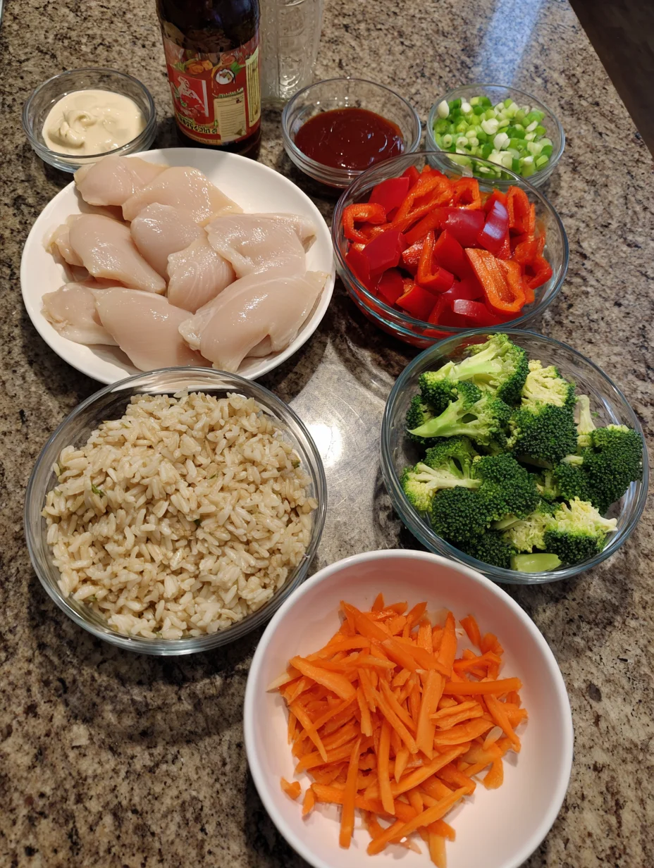 Bang Bang Chicken Bowl