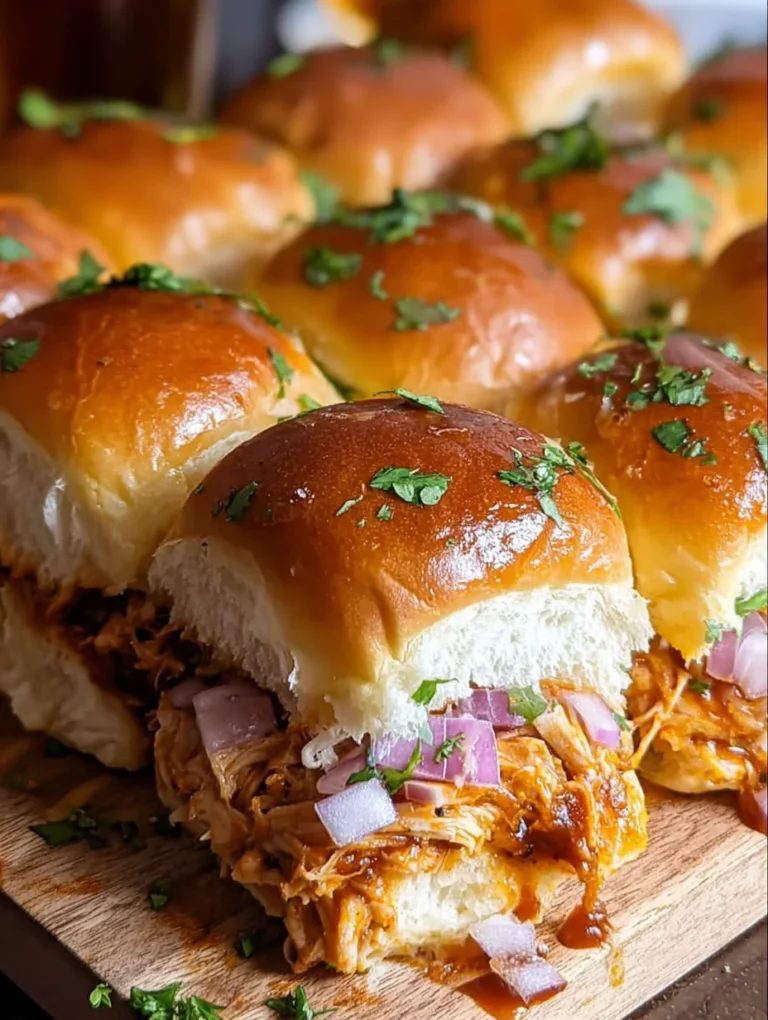 BBQ Chicken Sliders