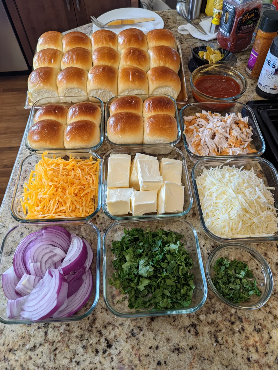 BBQ Chicken Sliders