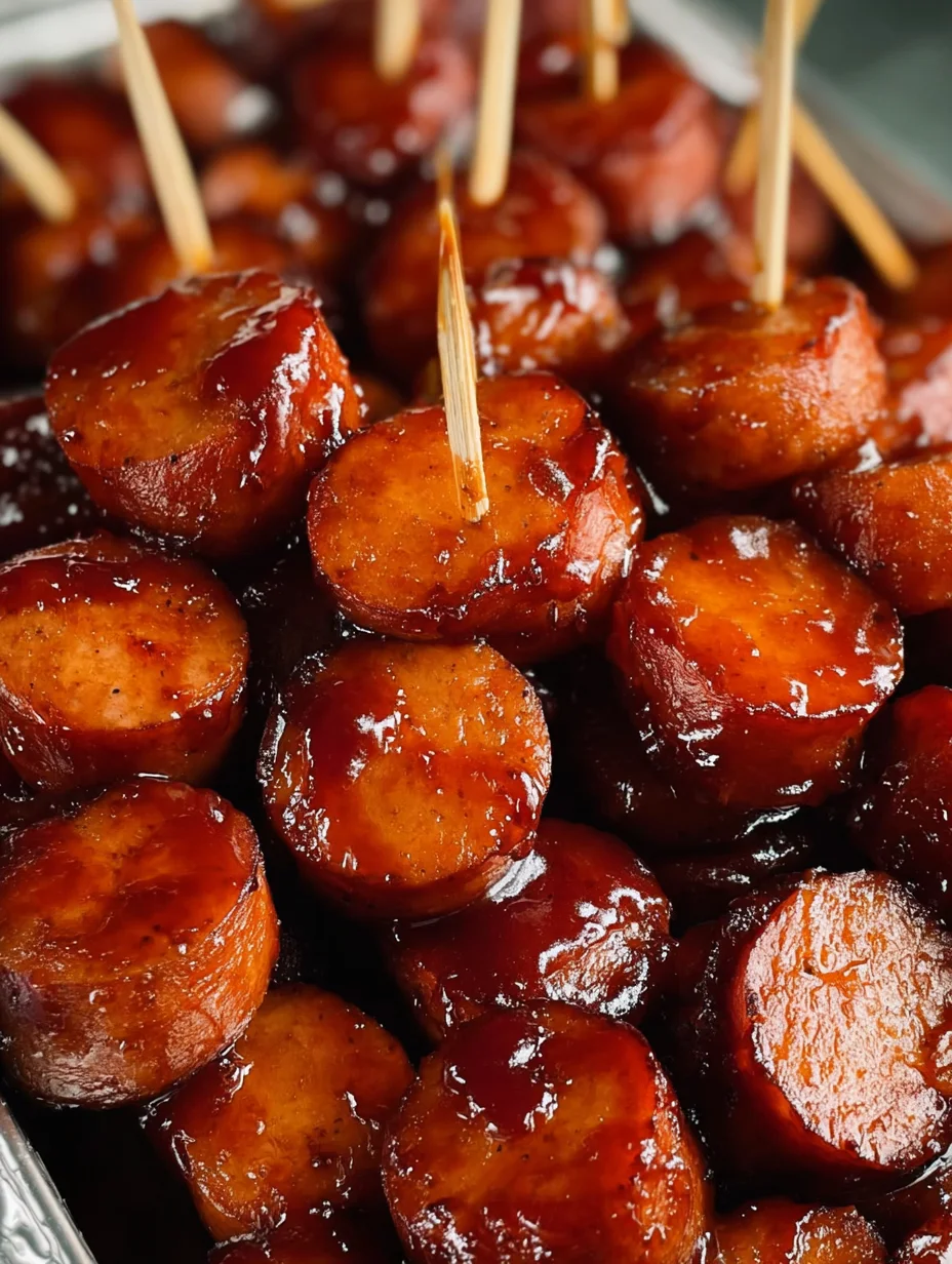 BBQ Sausage Bites