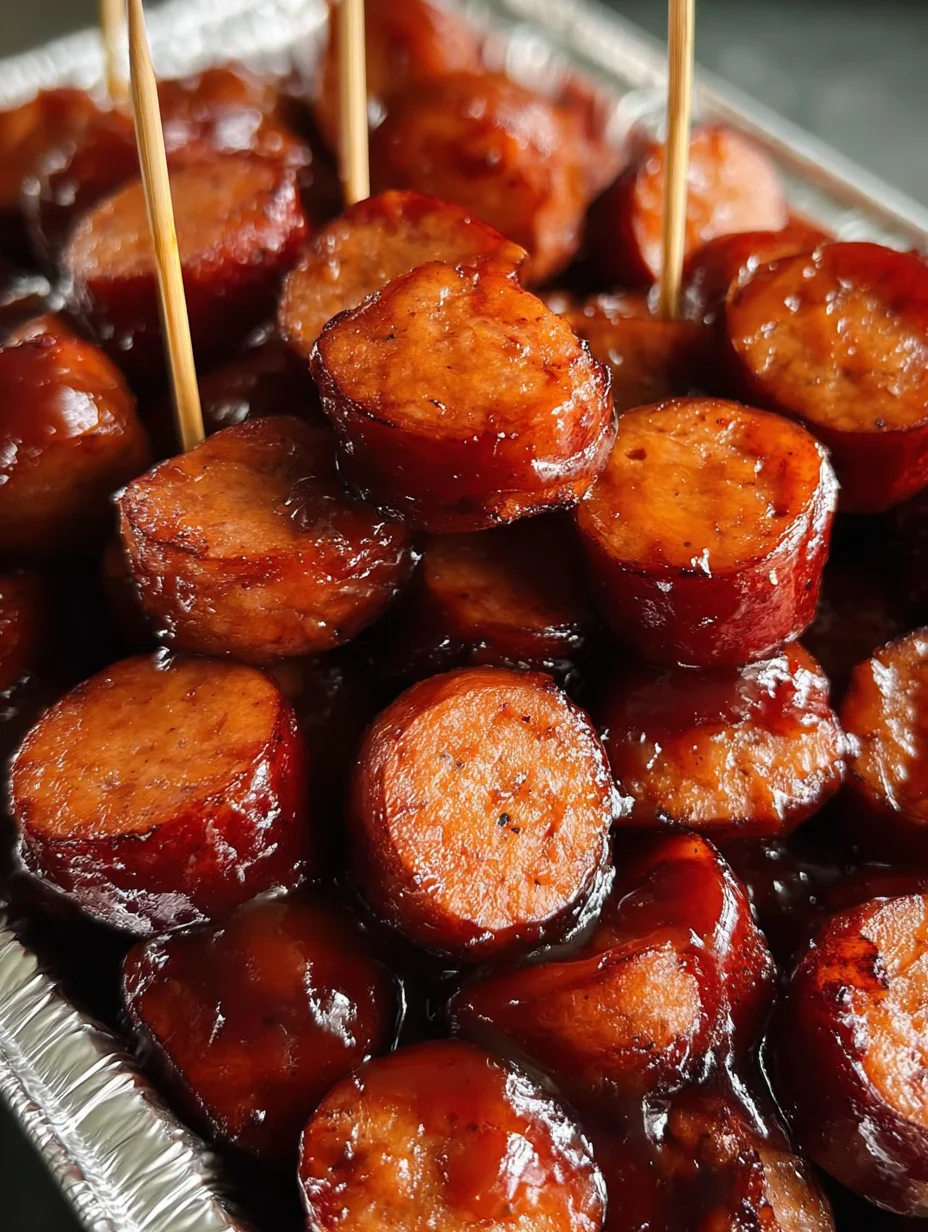 BBQ Sausage Bites