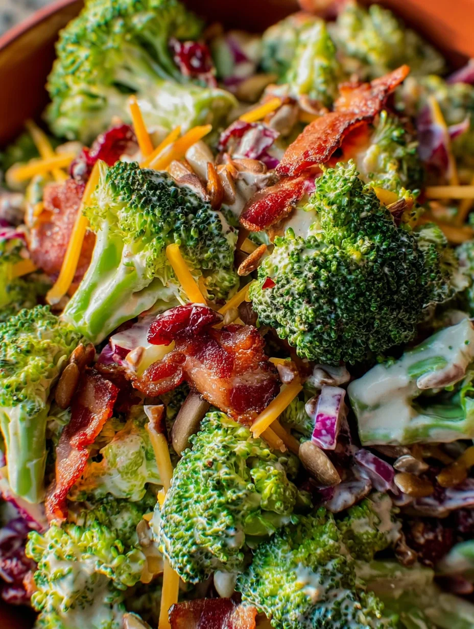 Broccoli Salad with Bacon