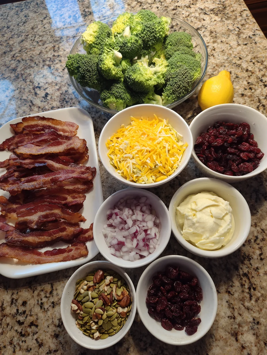 Broccoli Salad with Bacon