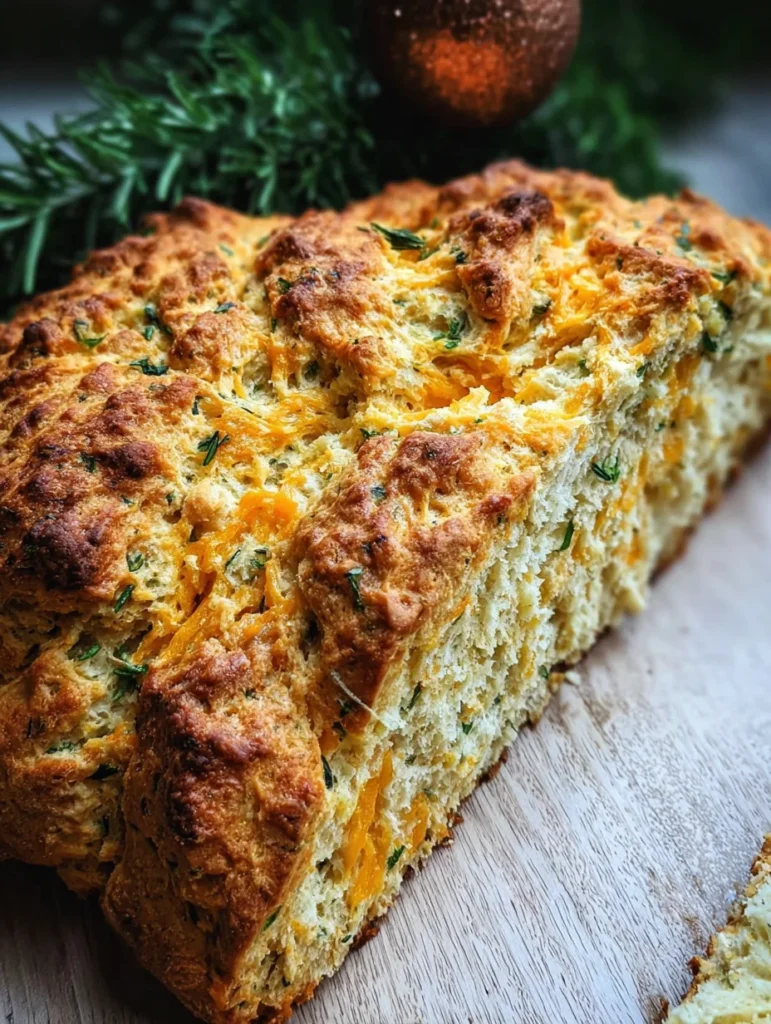 Cheddar and Herb Soda Bread