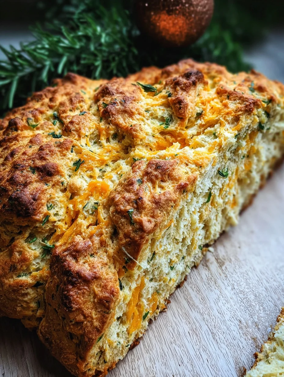 Cheddar and Herb Soda Bread