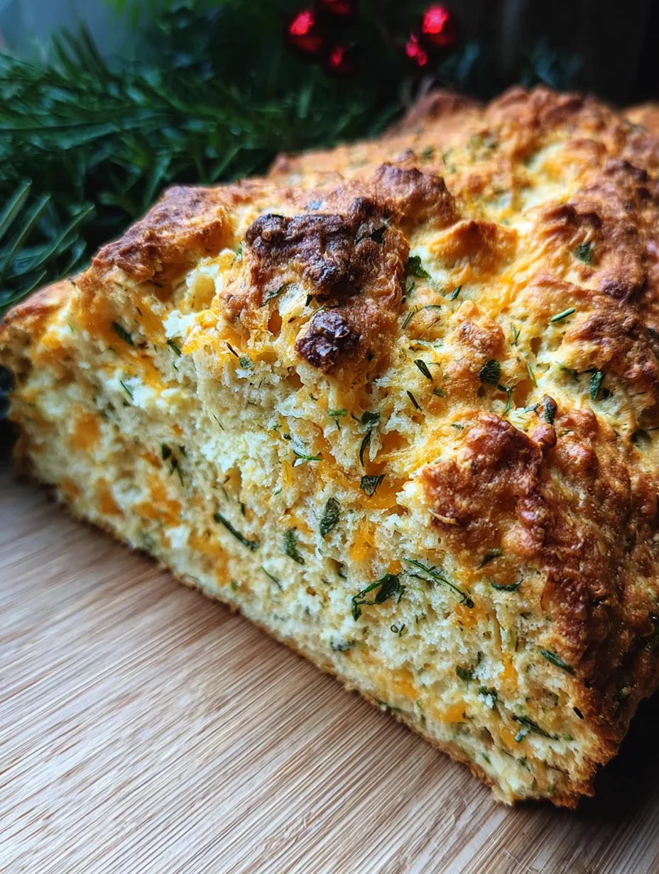 Cheddar and Herb Soda Bread