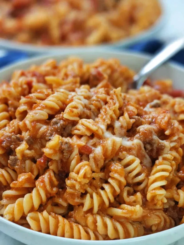 Cheesy Taco Pasta