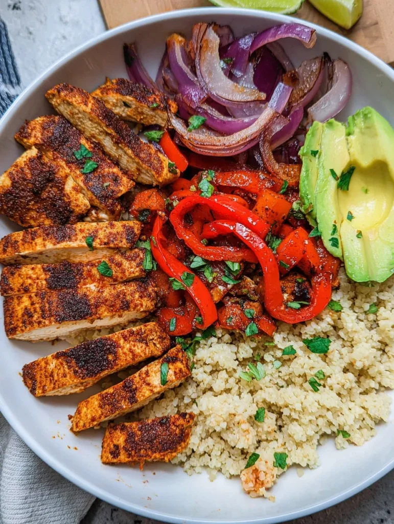 Chicken and Cauliflower Rice Bowls