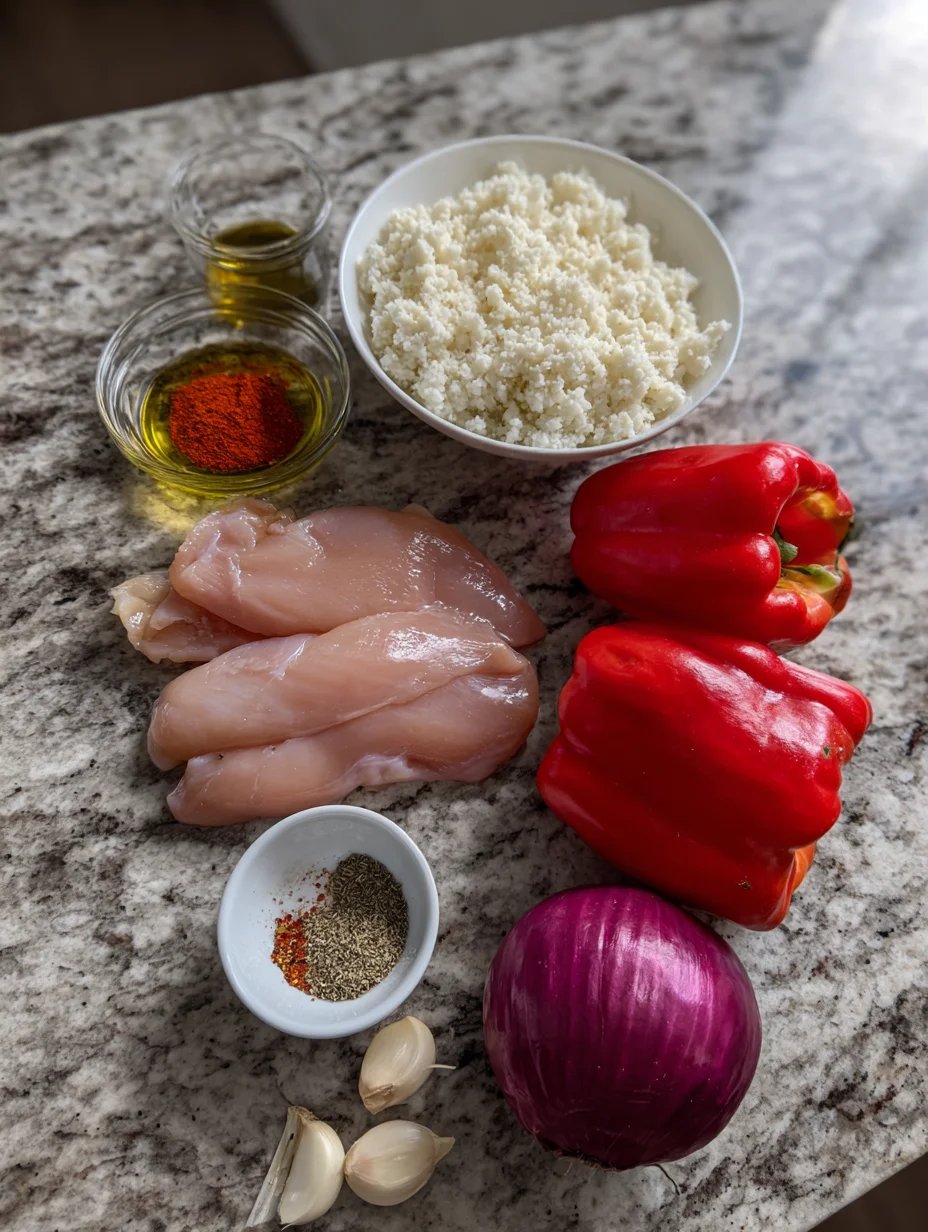 Chicken and Cauliflower Rice Bowls