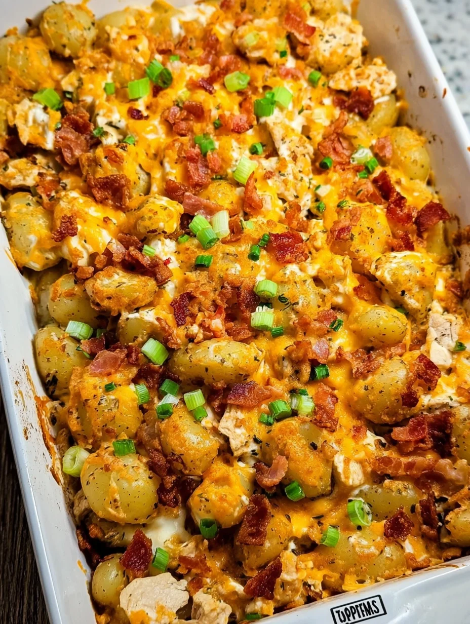 Chicken Bacon Ranch Casserole With Potatoes