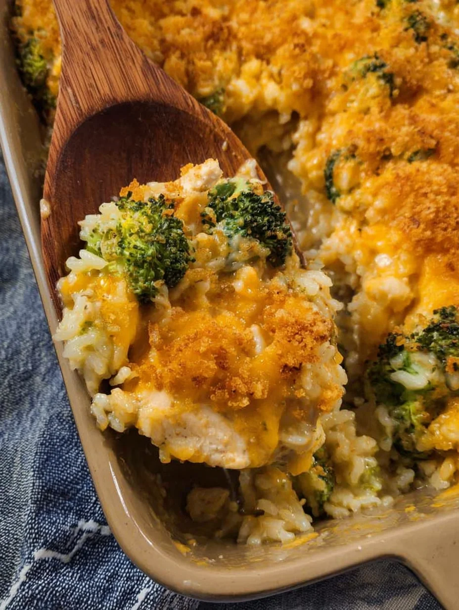 Chicken Broccoli Rice Casserole