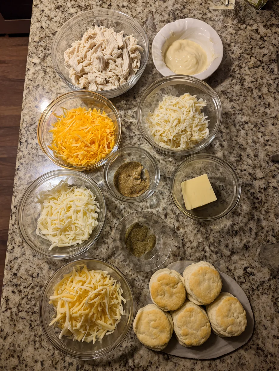 Chicken Pot Pie with Biscuits