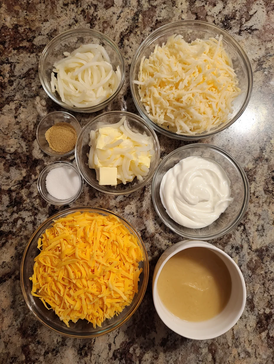 Copycat Cracker Barrel Hashbrown Casserole