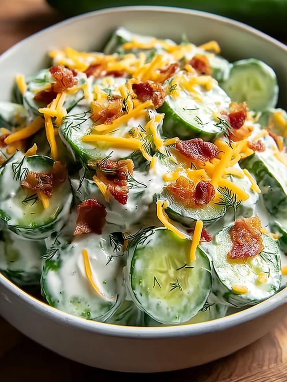 Creamy Cucumber Salad