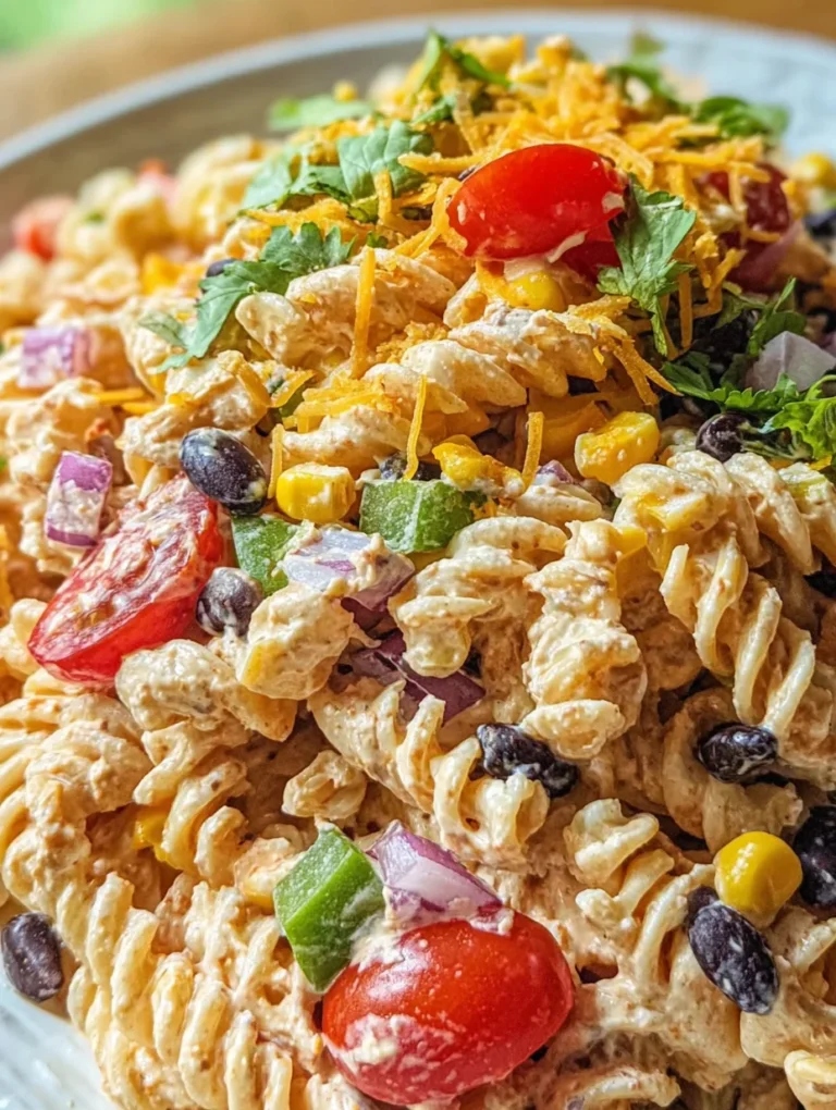 Creamy Ranch Taco Pasta Salad