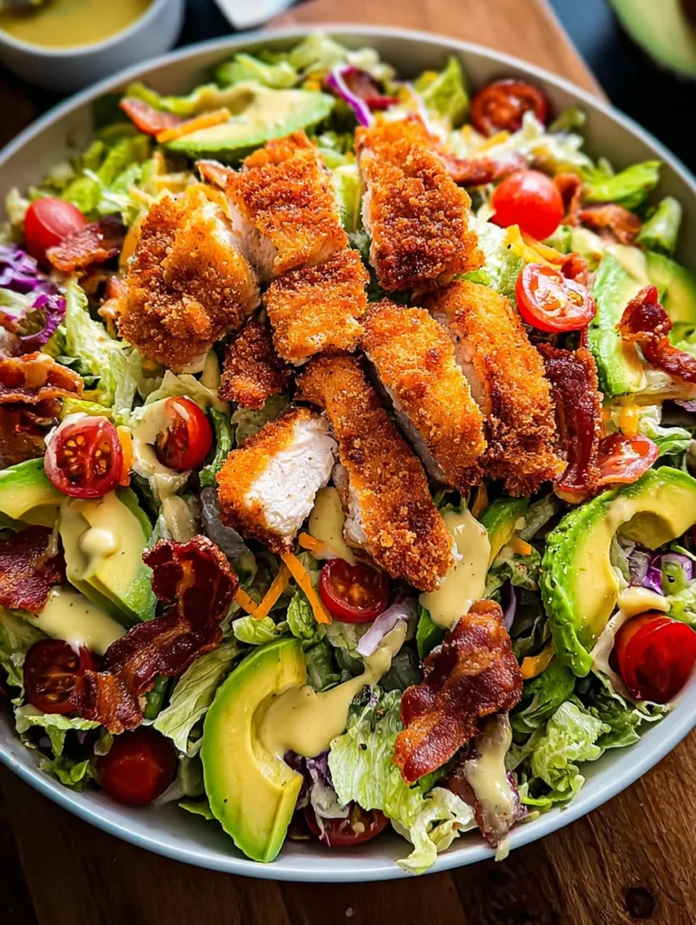 Crispy Chicken Salad
