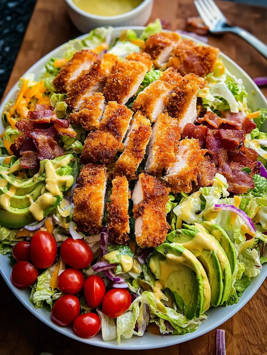 Crispy Chicken Salad