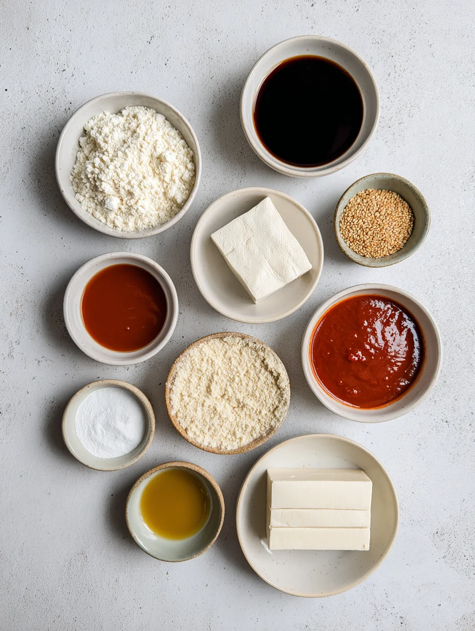 Crispy Gochujang Korean Tofu