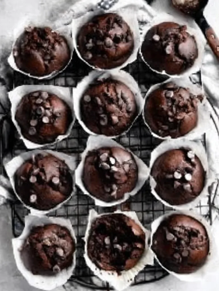 Double Chocolate Espresso Muffins