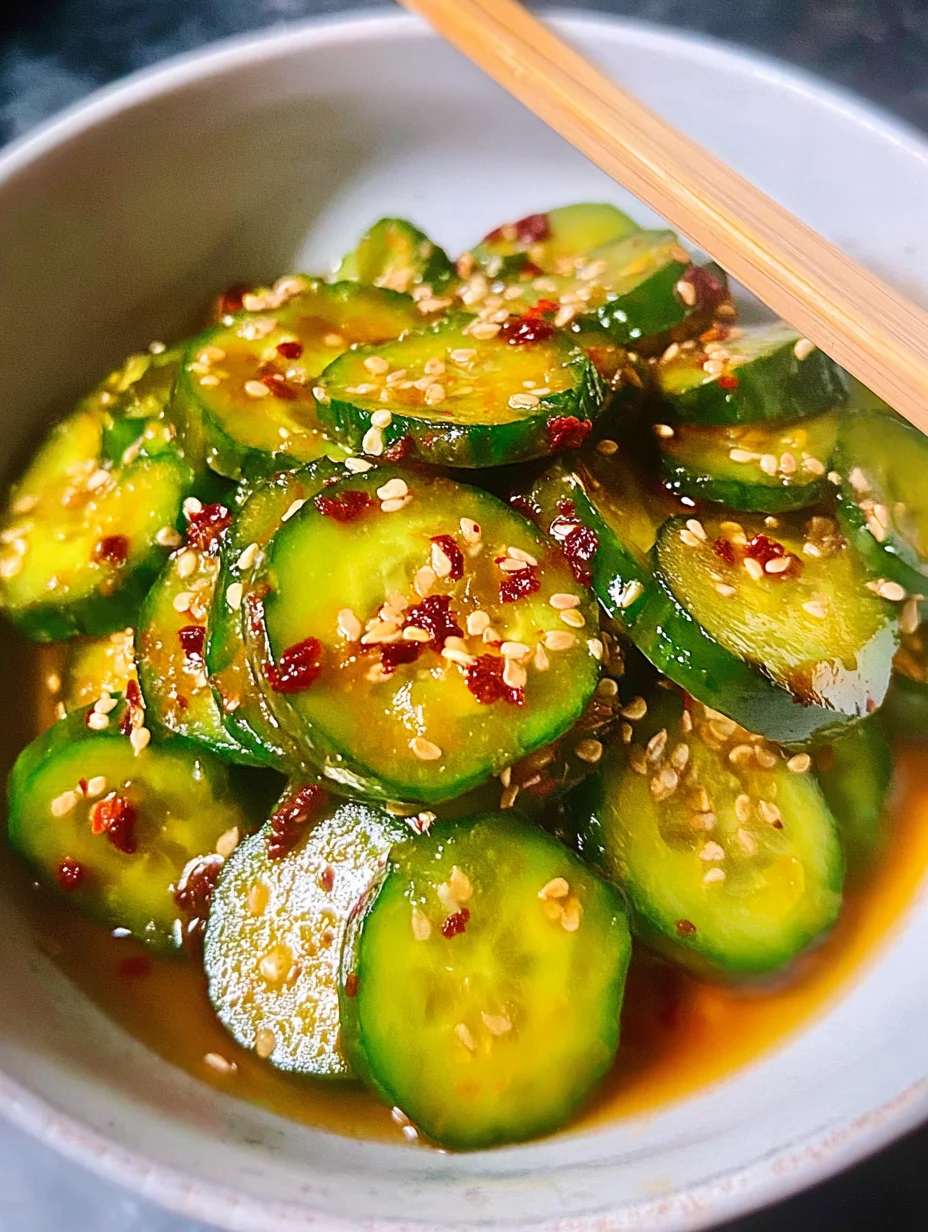 Easy Asian Cucumber Salad