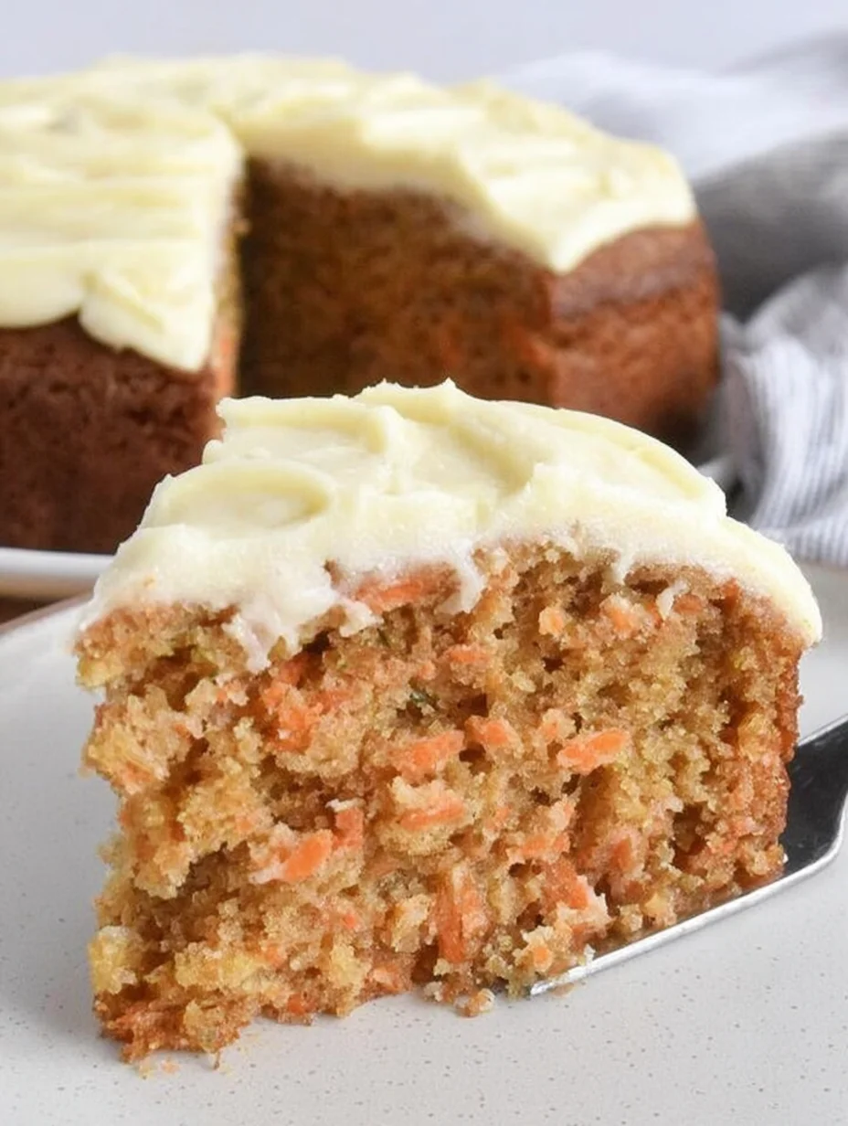 Easy Carrot Cake with Cream Cheese Frosting