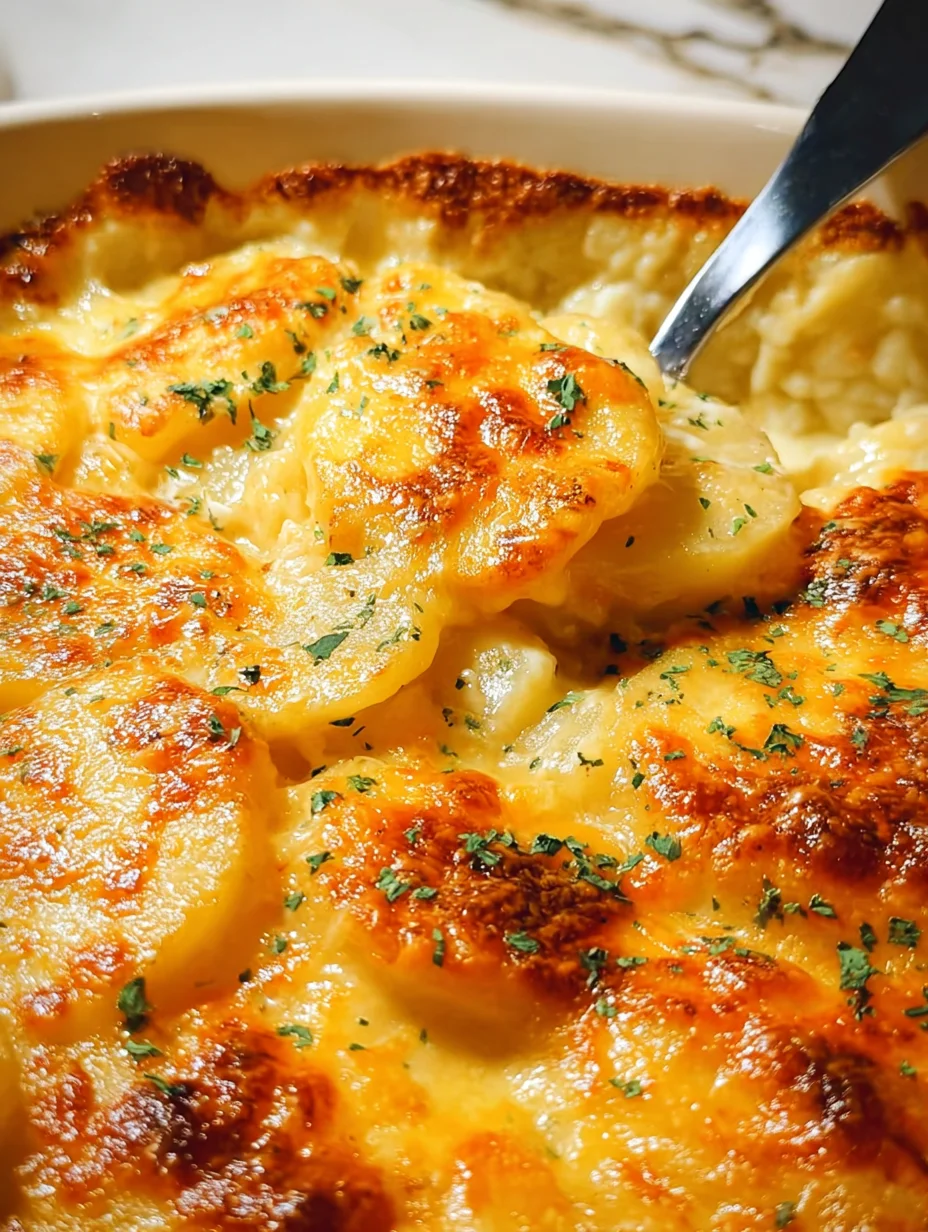 Easy Cheesy Scalloped Potatoes