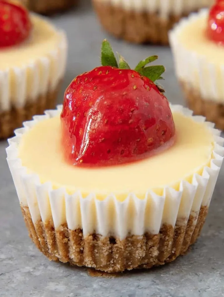 Easy Mini Cheesecakes